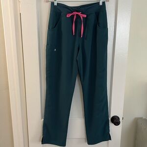 Figs Kade Cargo High Waisted Scrub Pants
